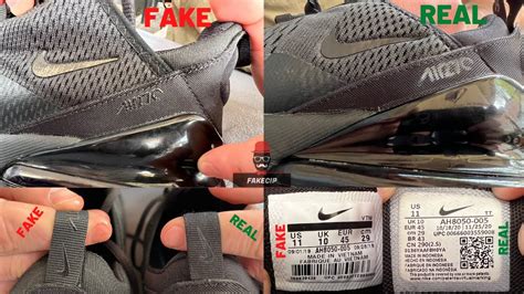 nike 270s real or fake